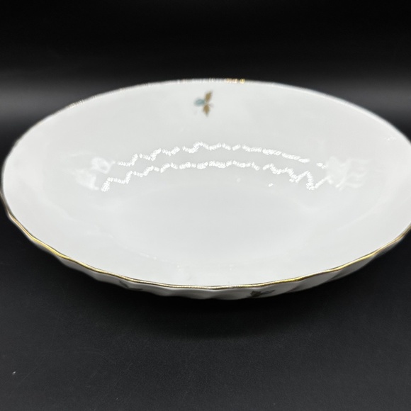 Tuscan Nanette Oval Serving Bowl Bone China England - Picture 2 of 5